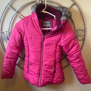 Girl winter jacket size 10/12